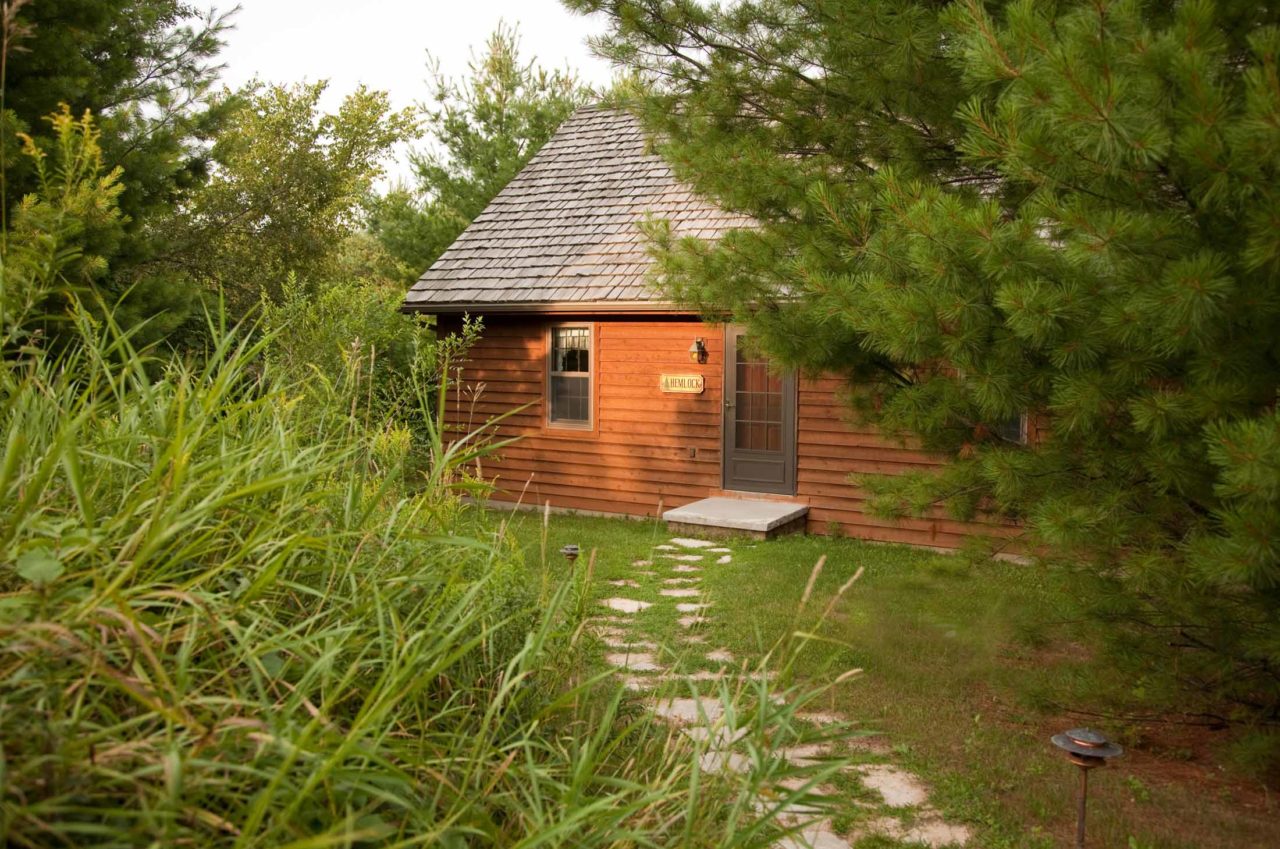 Chanticleer Cabins Door County Luxury Log Cabin Rentals