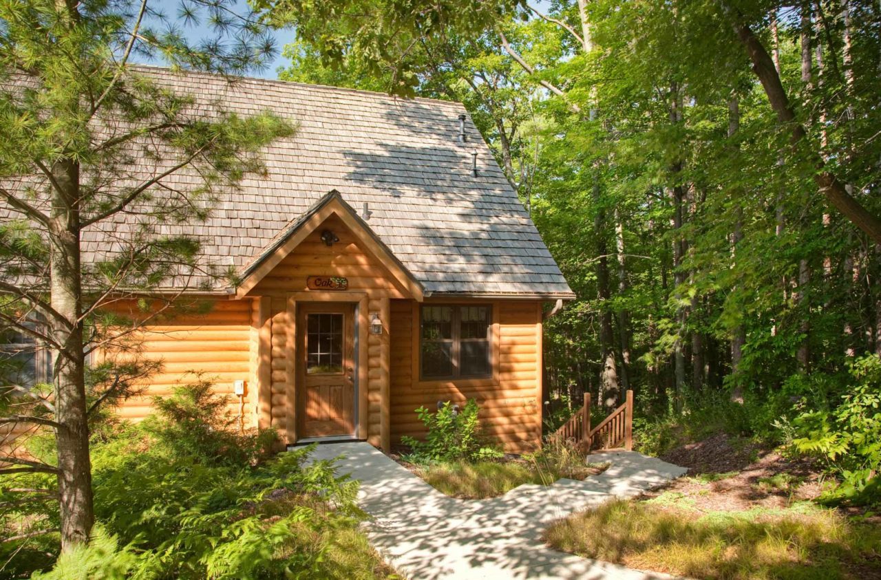 Chanticleer Cabins Door County Luxury Log Cabin Rentals