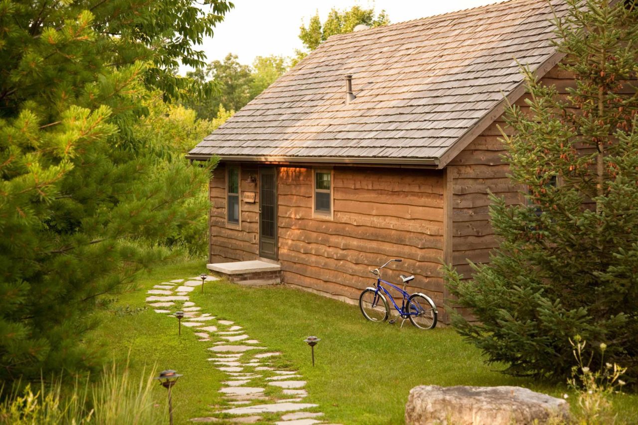 Chanticleer Cabins Door County Luxury Log Cabin Rentals